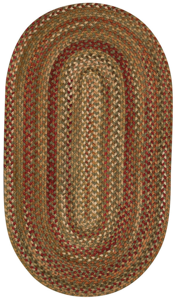 Capel Homecoming 200 Evergreen Braided Rug