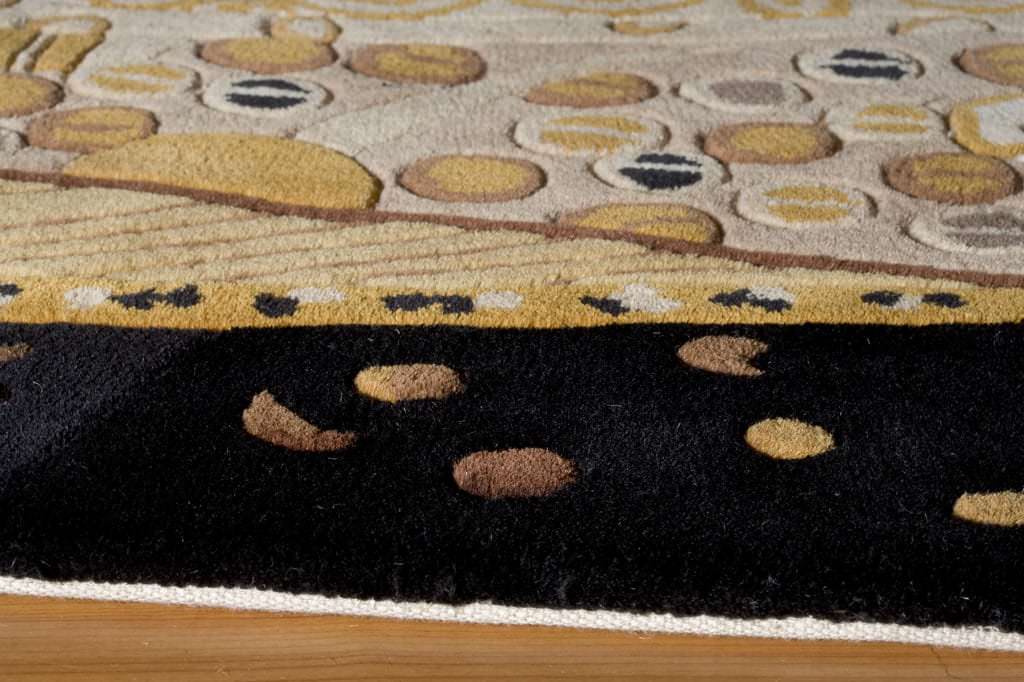 Momeni New Wave 9'-6" x 13'-6" NW-01 Black Rug View 2