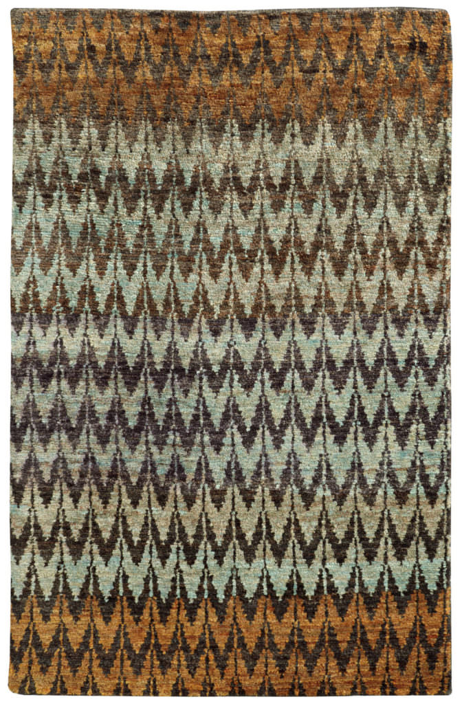 Tommy Bahama Ansley ANS 50908 Brown / Blue Rug